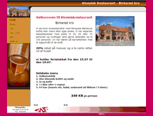 Tablet Screenshot of kinesiskrestaurant.dk